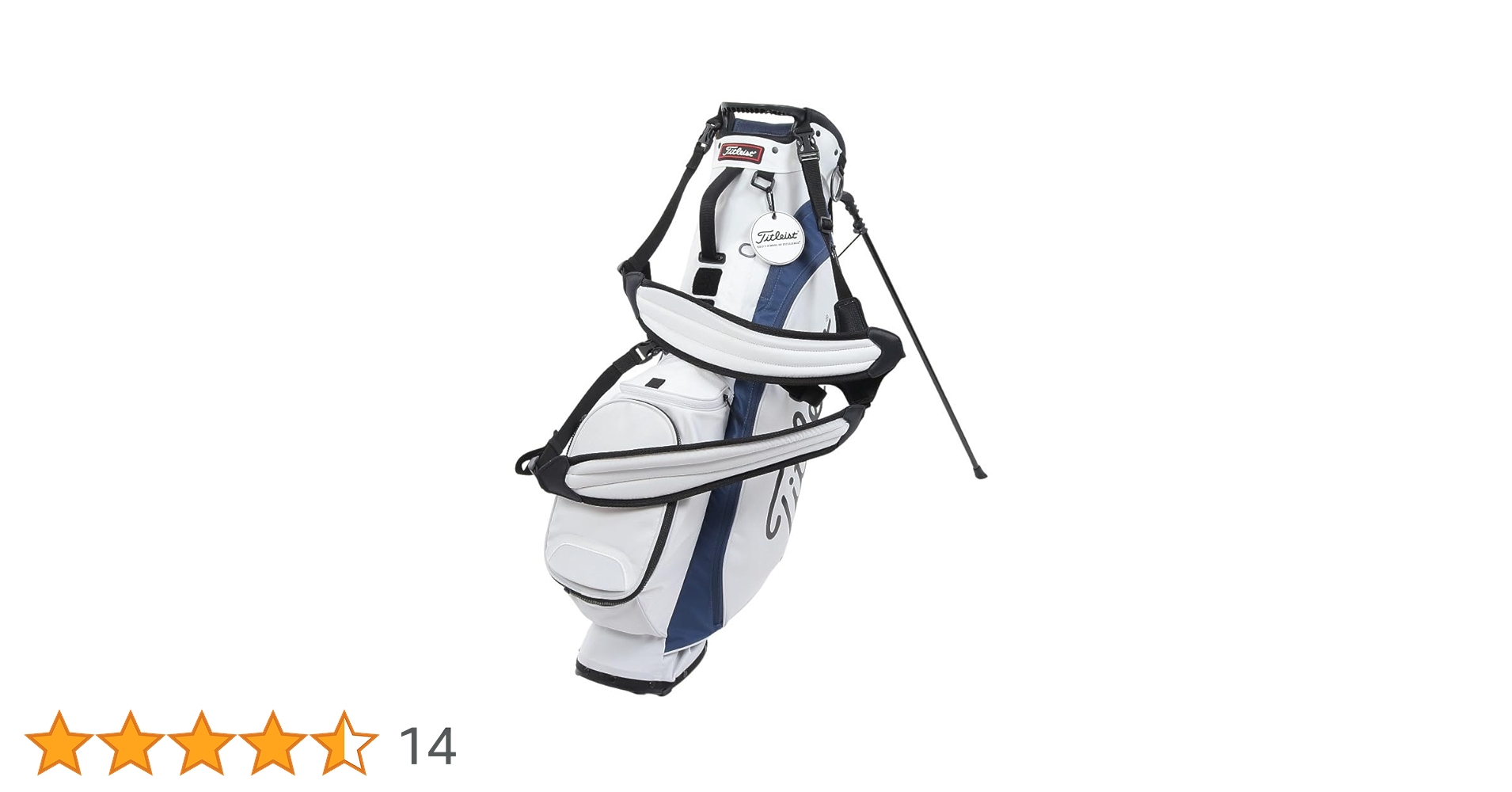 値下げ　タイトリストplayers4 スタンド　新品同様　キャディバッグ Titleist タイトリスト Players 4 スタンドバッグ TB23SX4A